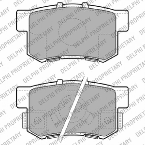 Set placute frana