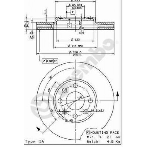 Disc frana