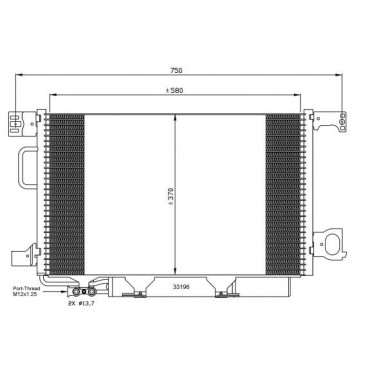 Radiator aer conditionat
