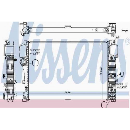 Radiator racire cu apa