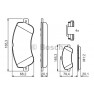 Set placute frana