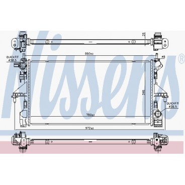 Radiator racire cu apa