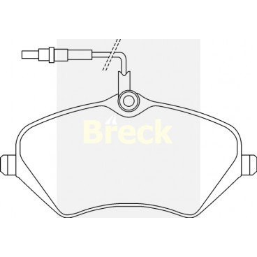 Set placute frana