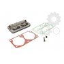 Compressor head intermediate plate