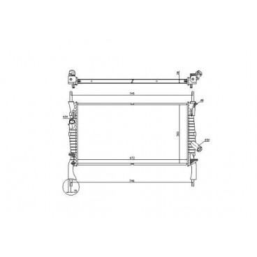 Radiator racire cu apa