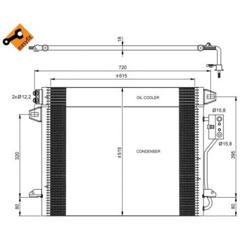 Radiator aer conditionat