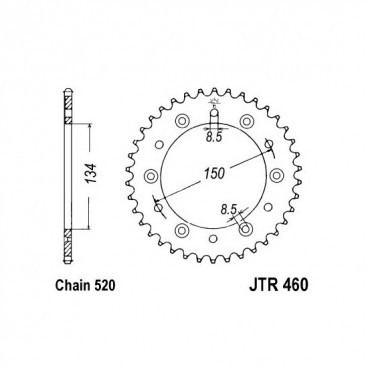 Pinion spate