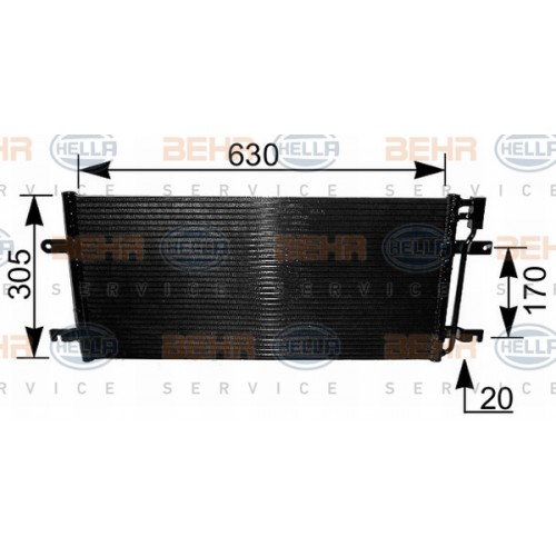 Radiator aer conditionat