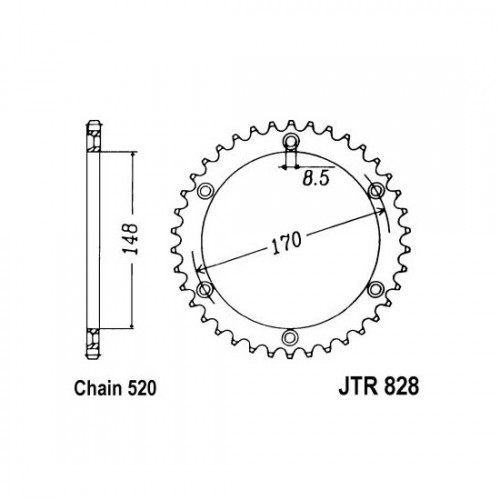 Pinion spate