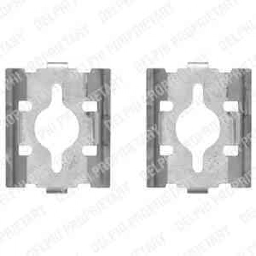 Kit de montaj placute frana