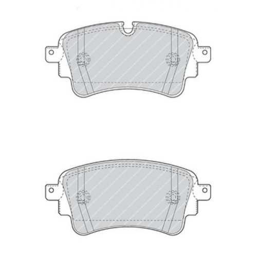 Set placute frana