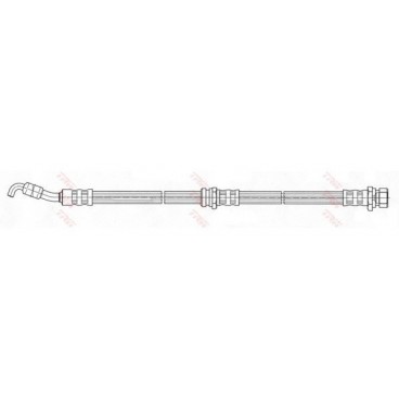 Furtun elastic frana
