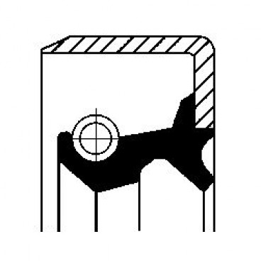 Simering arbore cotit