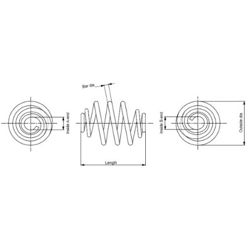 Arc suspensie axa spate