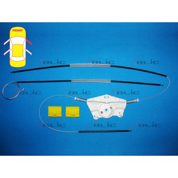 Elemente macara geam