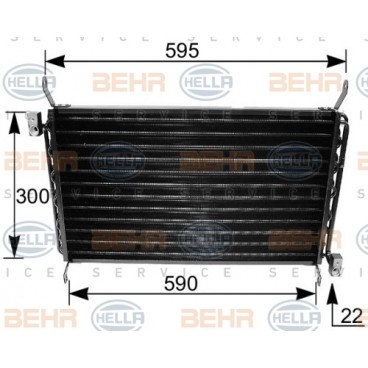 Radiator aer conditionat