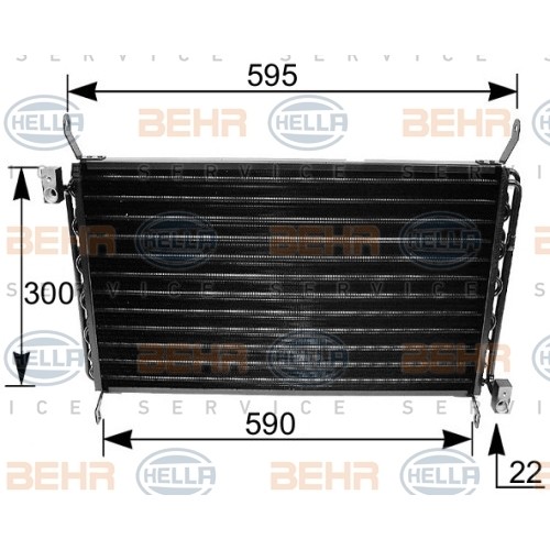 Radiator aer conditionat