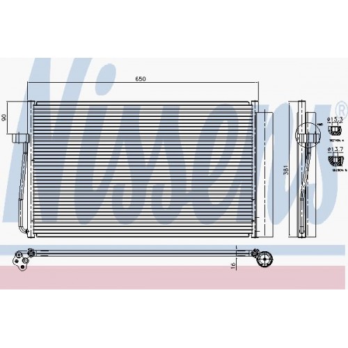 Radiator aer conditionat