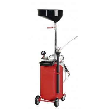 Canal de scurgere ulei si recipiente vacuum