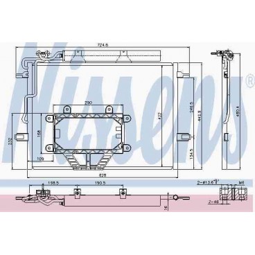 Radiator aer conditionat
