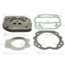 Compressor head intermediate plate