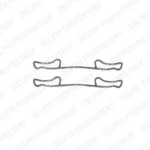 Kit de montaj placute frana