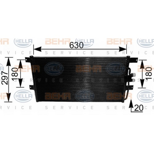 Radiator aer conditionat