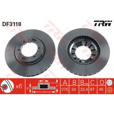 Disc frana