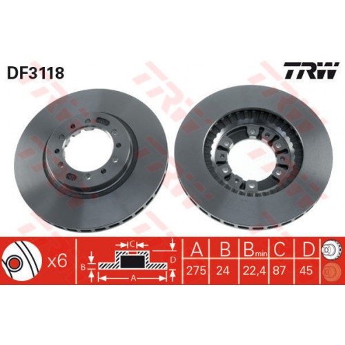 Disc frana