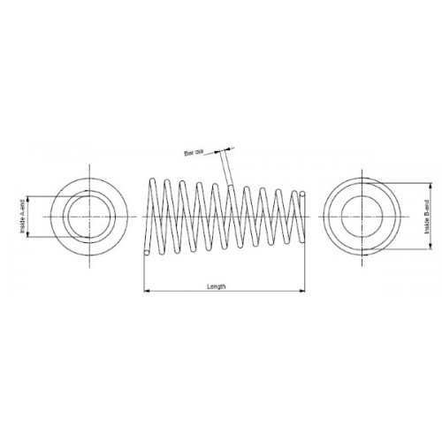 Arc suspensie axa spate