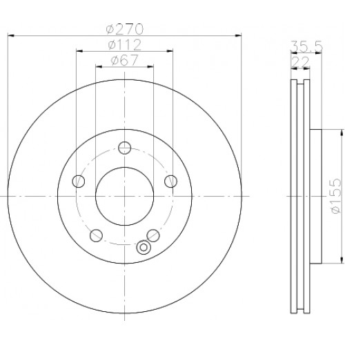 Disc frana
