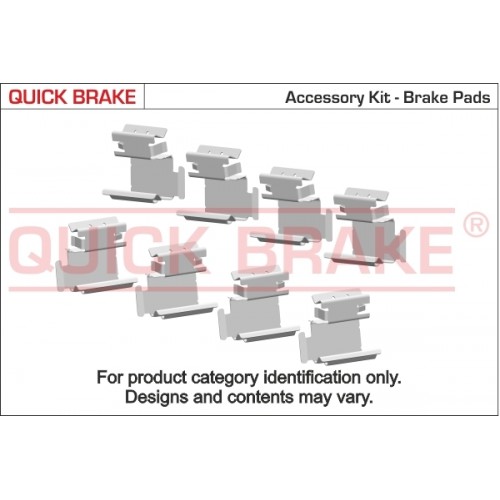 Kit de montaj placute frana