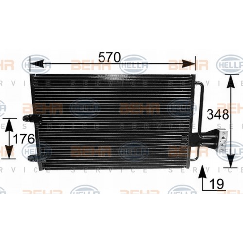 Radiator aer conditionat