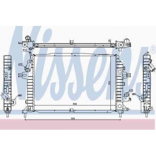 Radiator racire cu apa