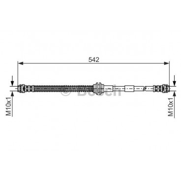 Furtun elastic frana