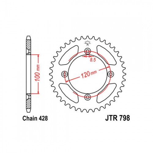 Pinion spate