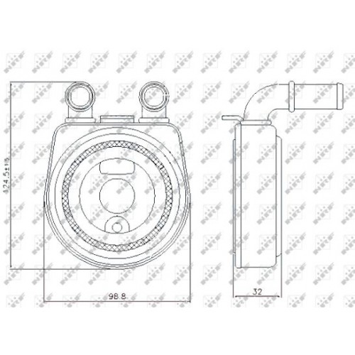 Radiator ulei