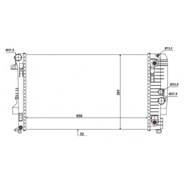 Radiator racire cu apa