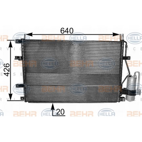 Radiator aer conditionat