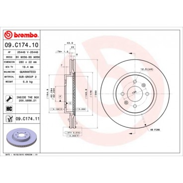 Disc frana