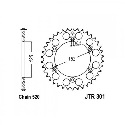 Pinion spate
