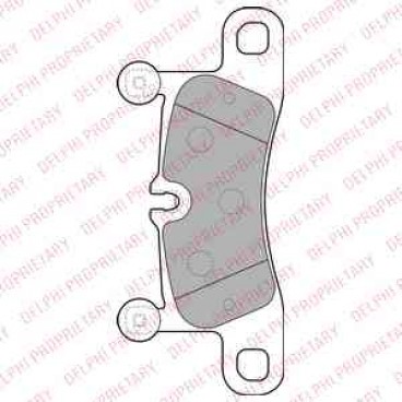 Set placute frana