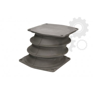 Leaf spring bellows