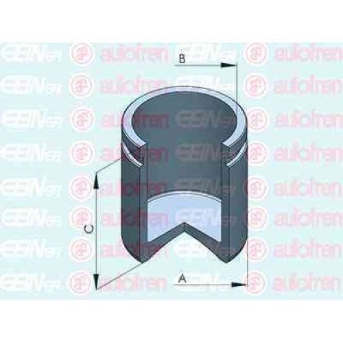 Piston etrier