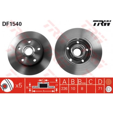 Disc frana