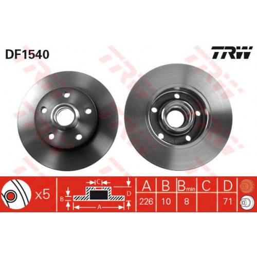 Disc frana