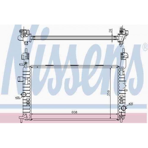 Radiator racire cu apa
