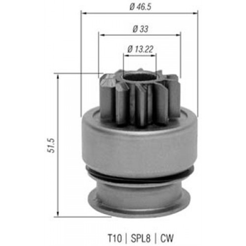 Bendix demaror