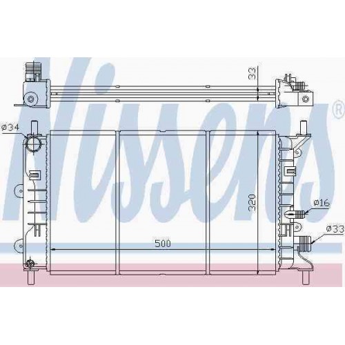 Radiator racire cu apa
