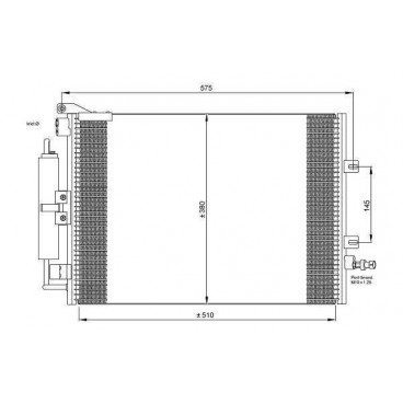 Radiator aer conditionat